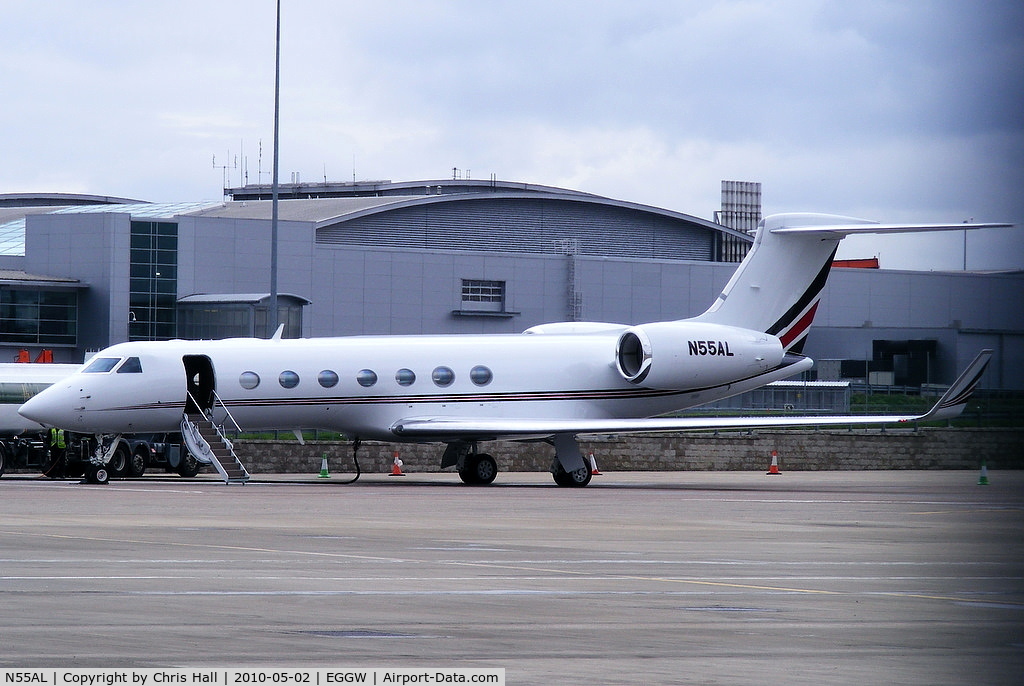 N55AL, 2008 Gulfstream Aerospace GV-SP (G550) C/N 5229, AML Leasing