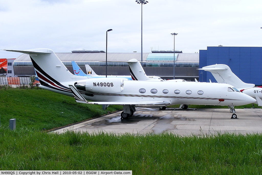 N490QS, 2002 Gulfstream Aerospace G-IV C/N 1488, Netjets International