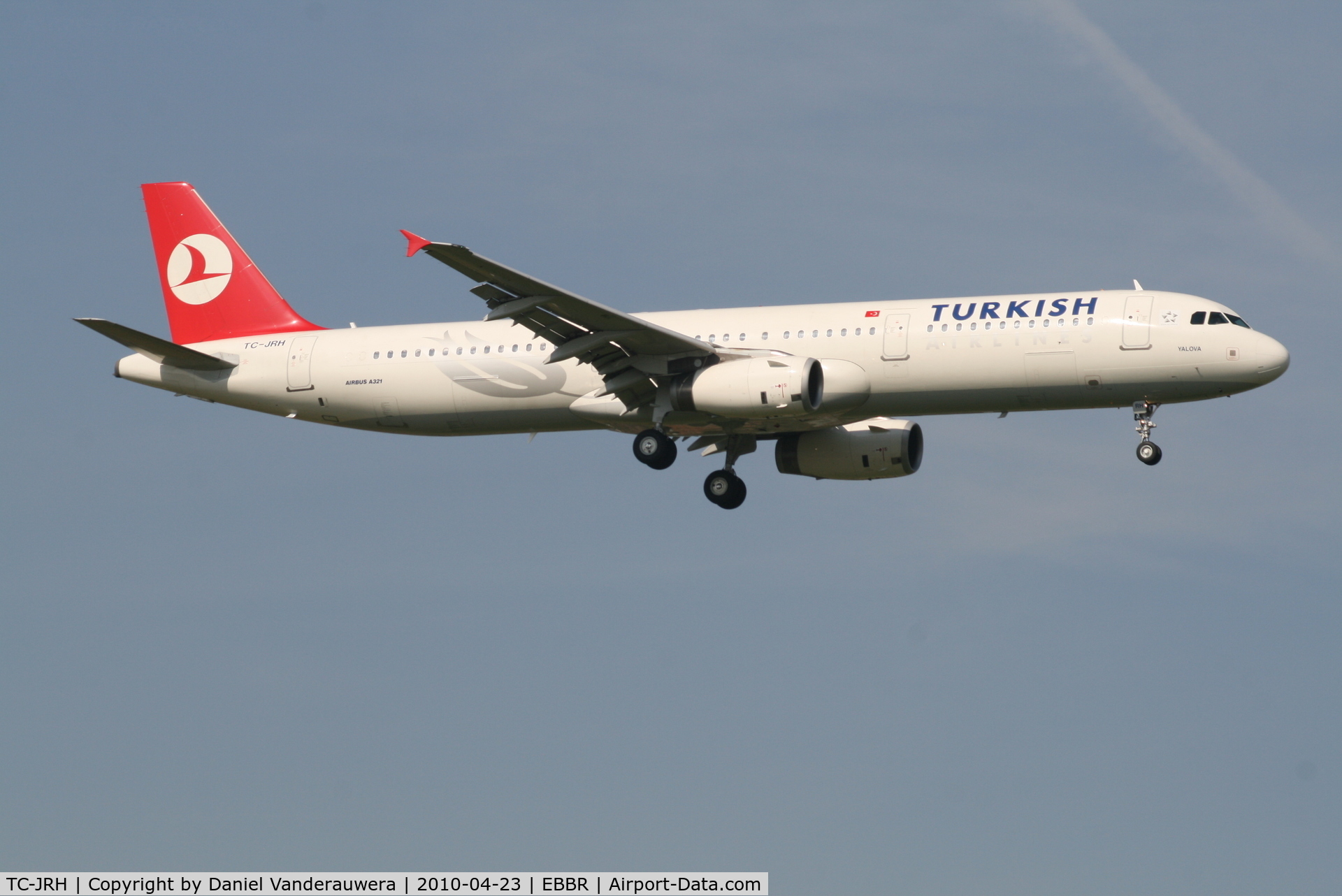 TC-JRH, 2008 Airbus A321-231 C/N 3350, Arrival of flight TK1937 to RWY 02
