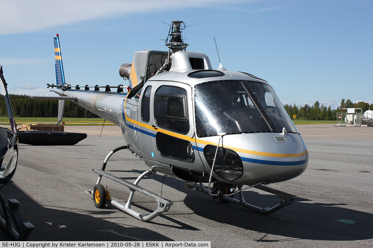 SE-HJG, 2008 Eurocopter AS-350B-3 Ecureuil Ecureuil C/N 4441, Service...