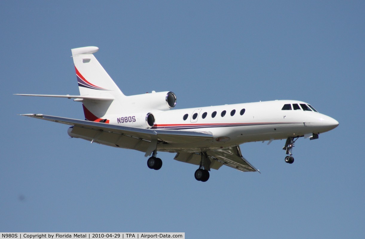 N980S, 1994 Dassault Falcon 50 C/N 249, Falcon 50