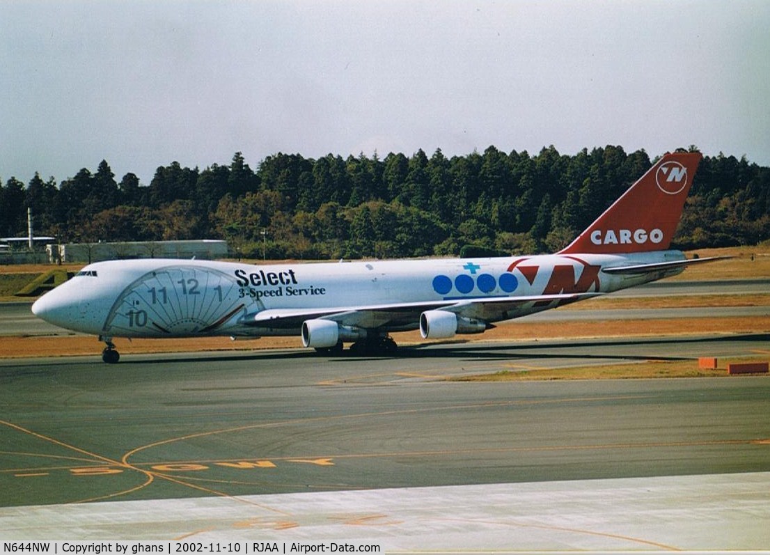 N644NW, 1988 Boeing 747-212F C/N 24177, 3-Speed Cargo