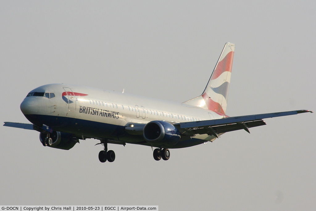 G-DOCN, 1992 Boeing 737-436 C/N 25848, British Airways
