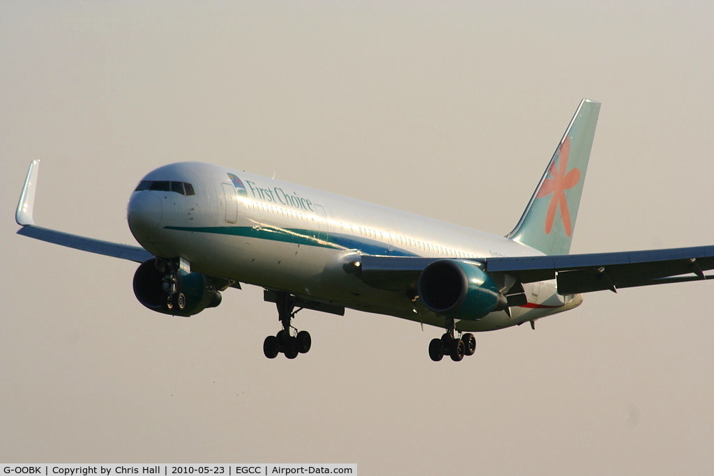 G-OOBK, 1995 Boeing 767-324/ER C/N 27392, First Choice B767 now fitted with winglets