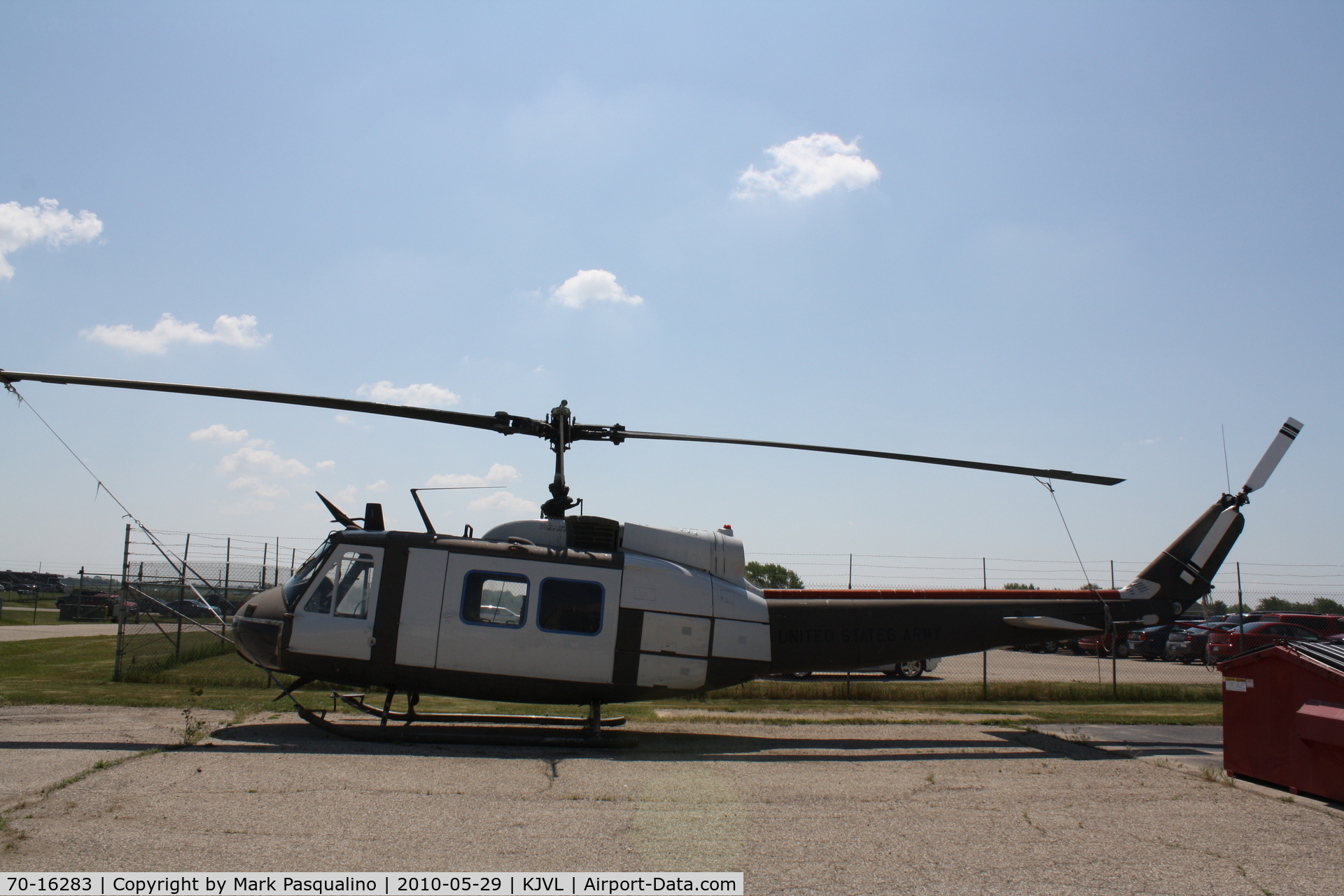 70-16283, 1970 Bell UH-1H Iroquois C/N 12588, Bell UH-1H-BF