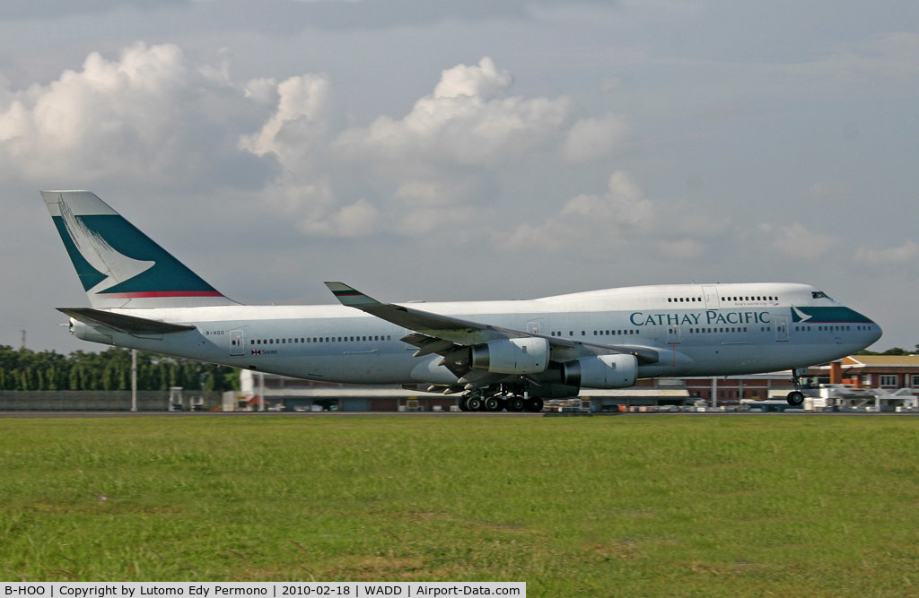 B-HOO, 1988 Boeing 747-467 C/N 23814, Cathay Pacific