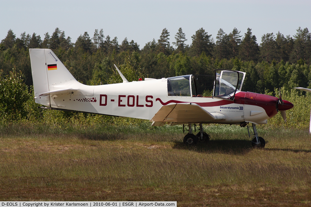 D-EOLS, Robin DR-300-180R C/N 555, Flying camp at Skövde.