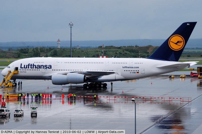 D-AIMA, 2010 Airbus A380-841 C/N 038, Lufthansa Airbus A380 