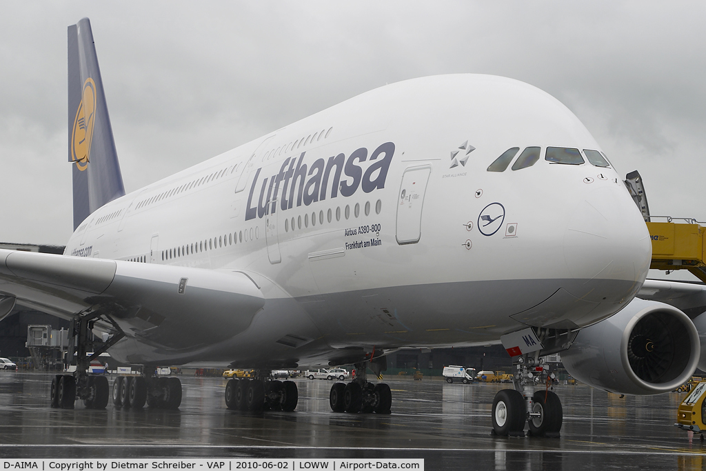 D-AIMA, 2010 Airbus A380-841 C/N 038, Lufthansa Airbus A380