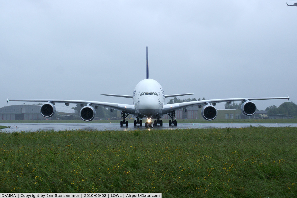 D-AIMA, 2010 Airbus A380-841 C/N 038, D-AIMA named 