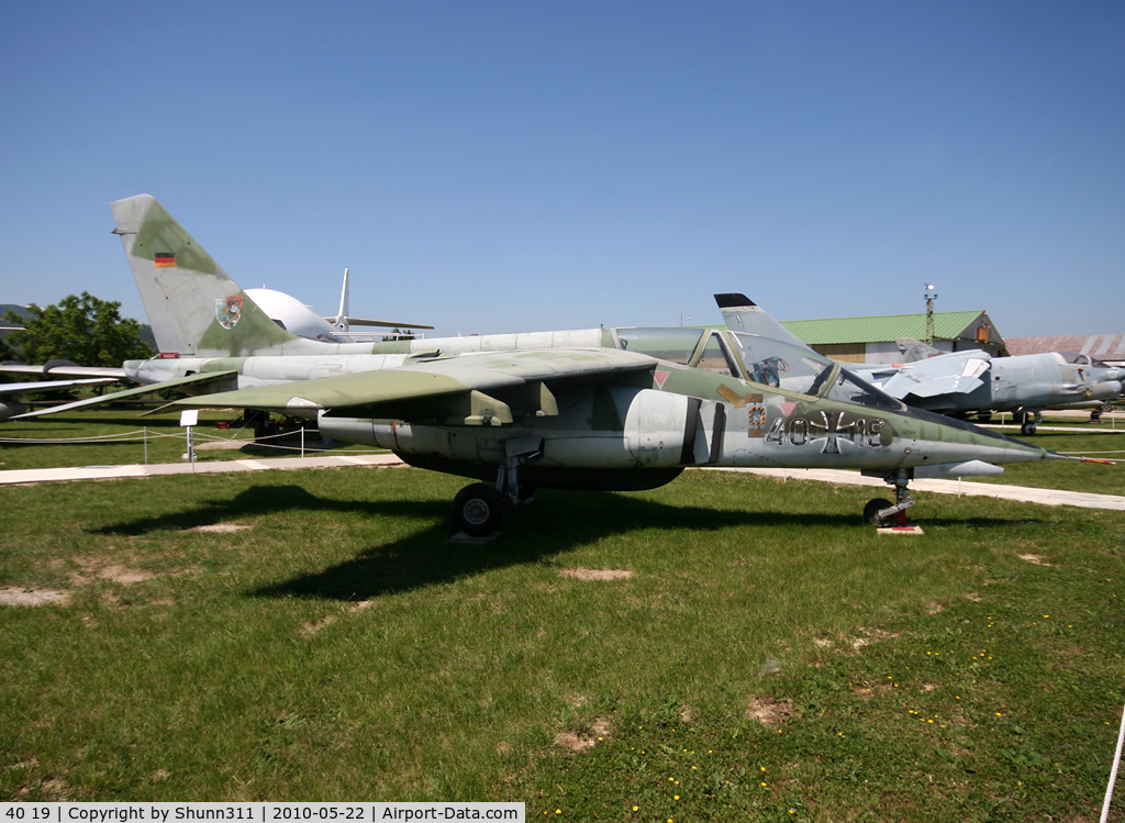 40 19, 1979 Dassault-Dornier Alpha Jet A C/N 0019, Preserved German Air Force Alpha Jet...