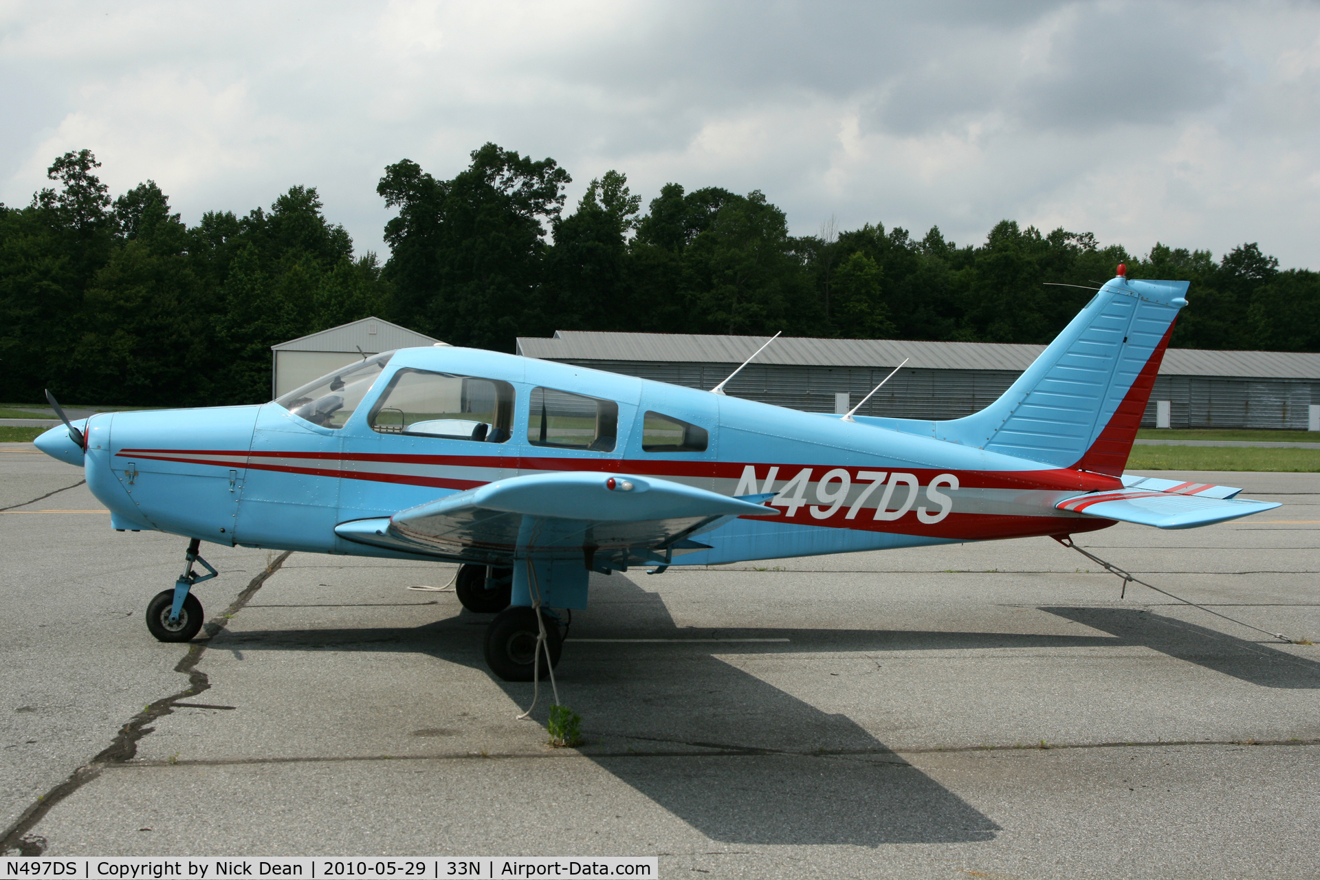 N497DS, 1978 Piper PA-28-161 C/N 28-7816567, 33N