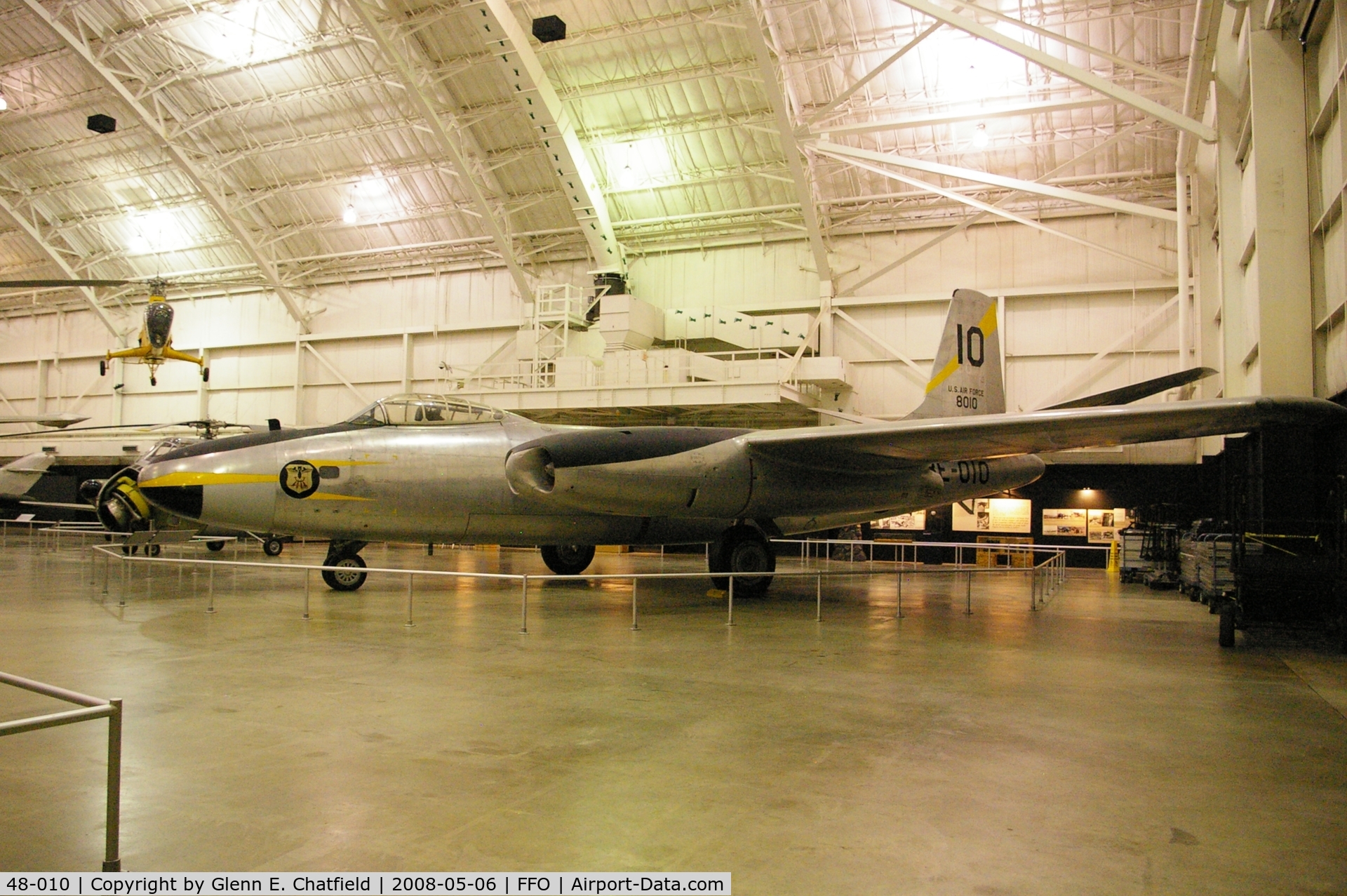 48-010, 1948 North American B-45C Tornado C/N 153-38486, At the National Museum of the USAF