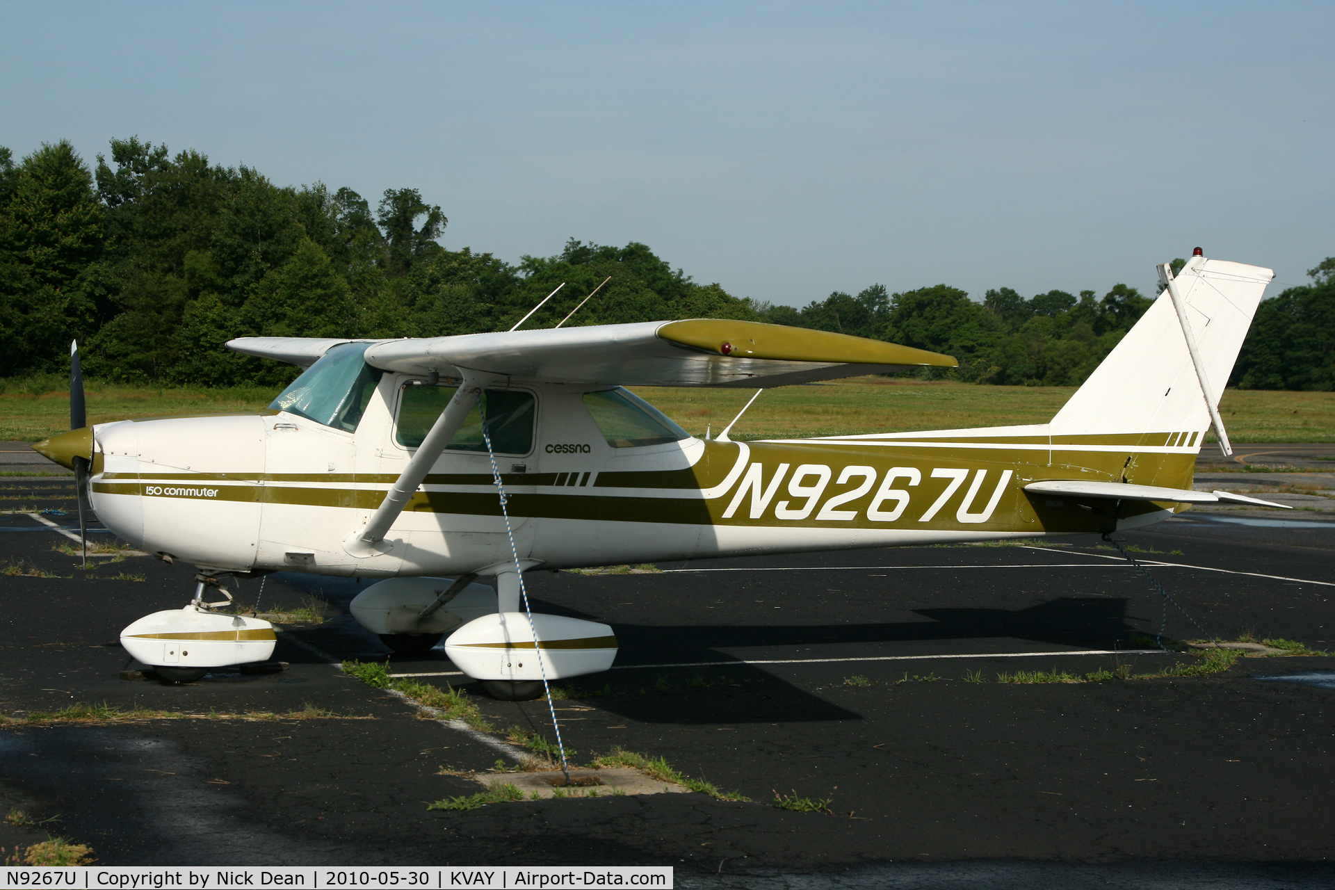 N9267U, 1976 Cessna 150M C/N 15078217, KVAY