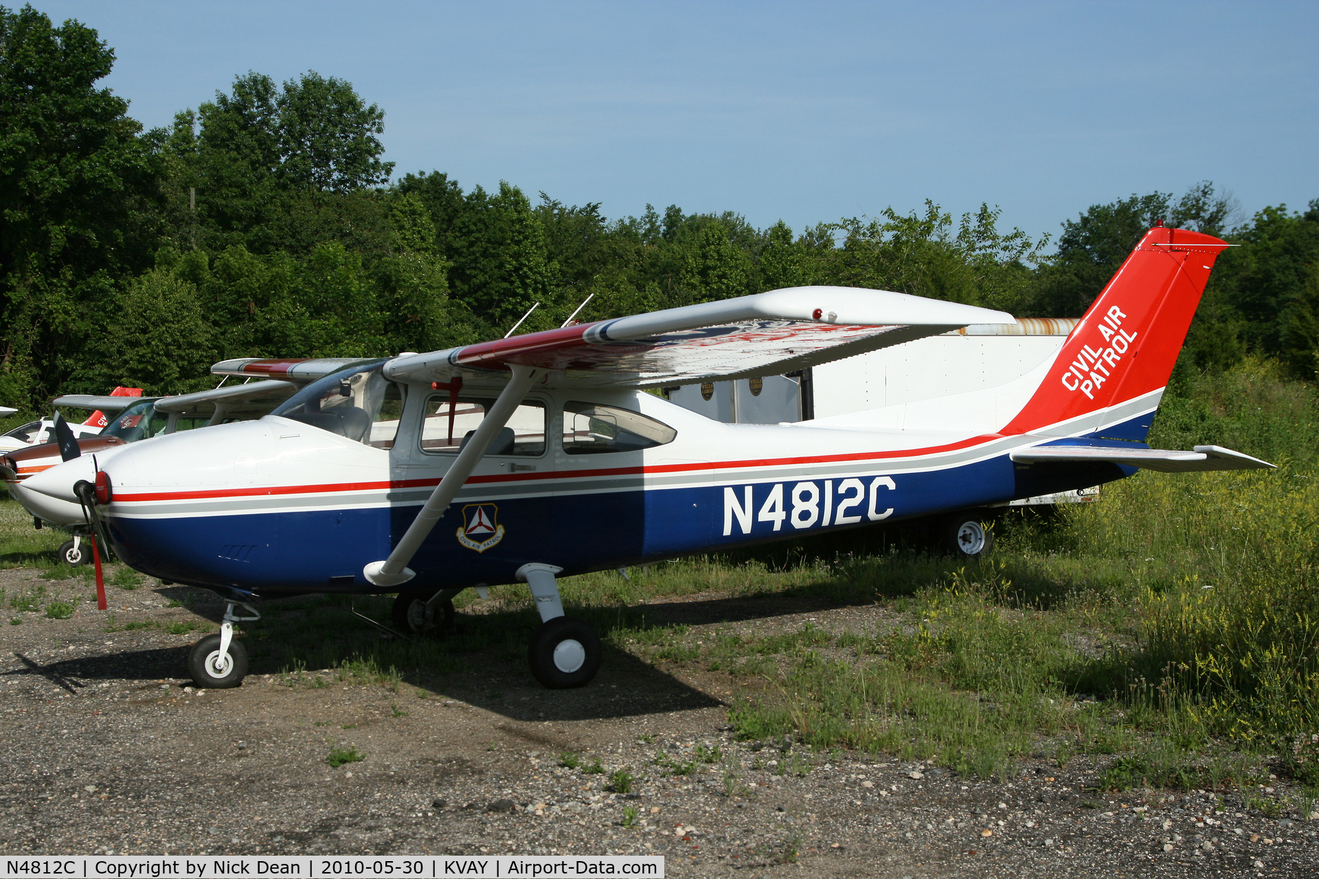 N4812C, 1981 Cessna 182R Skylane C/N 18268132, KVAY