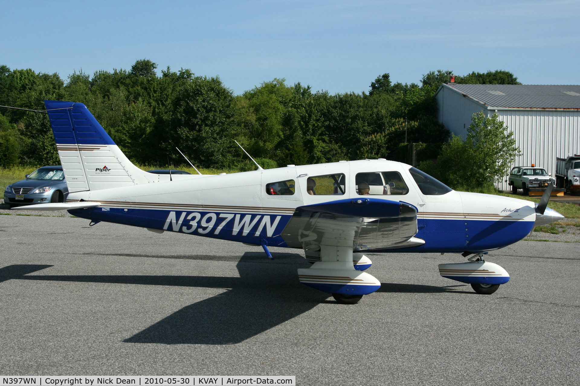 N397WN, 1997 Piper PA-28-181 C/N 28-43070, KVAY