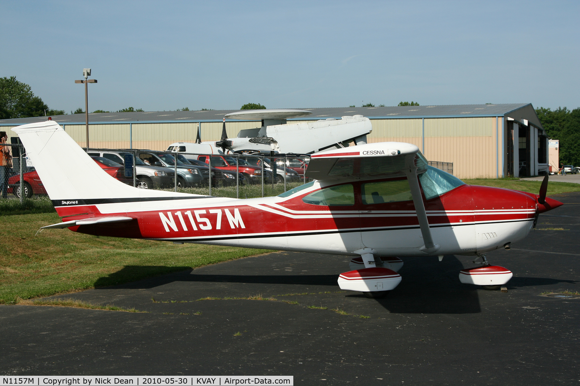 N1157M, 1975 Cessna 182P Skylane C/N 18264235, KVAY