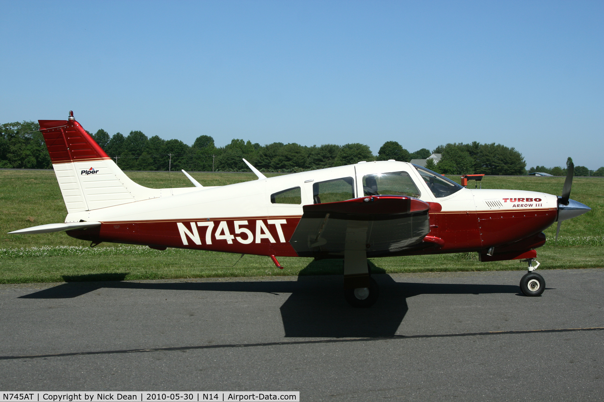 N745AT, Piper PA-28R-201T Cherokee Arrow III C/N 28R-7703078, N14