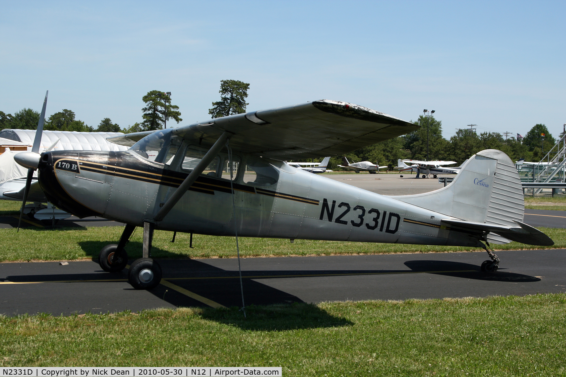 N2331D, 1952 Cessna 170B C/N 20483, N12