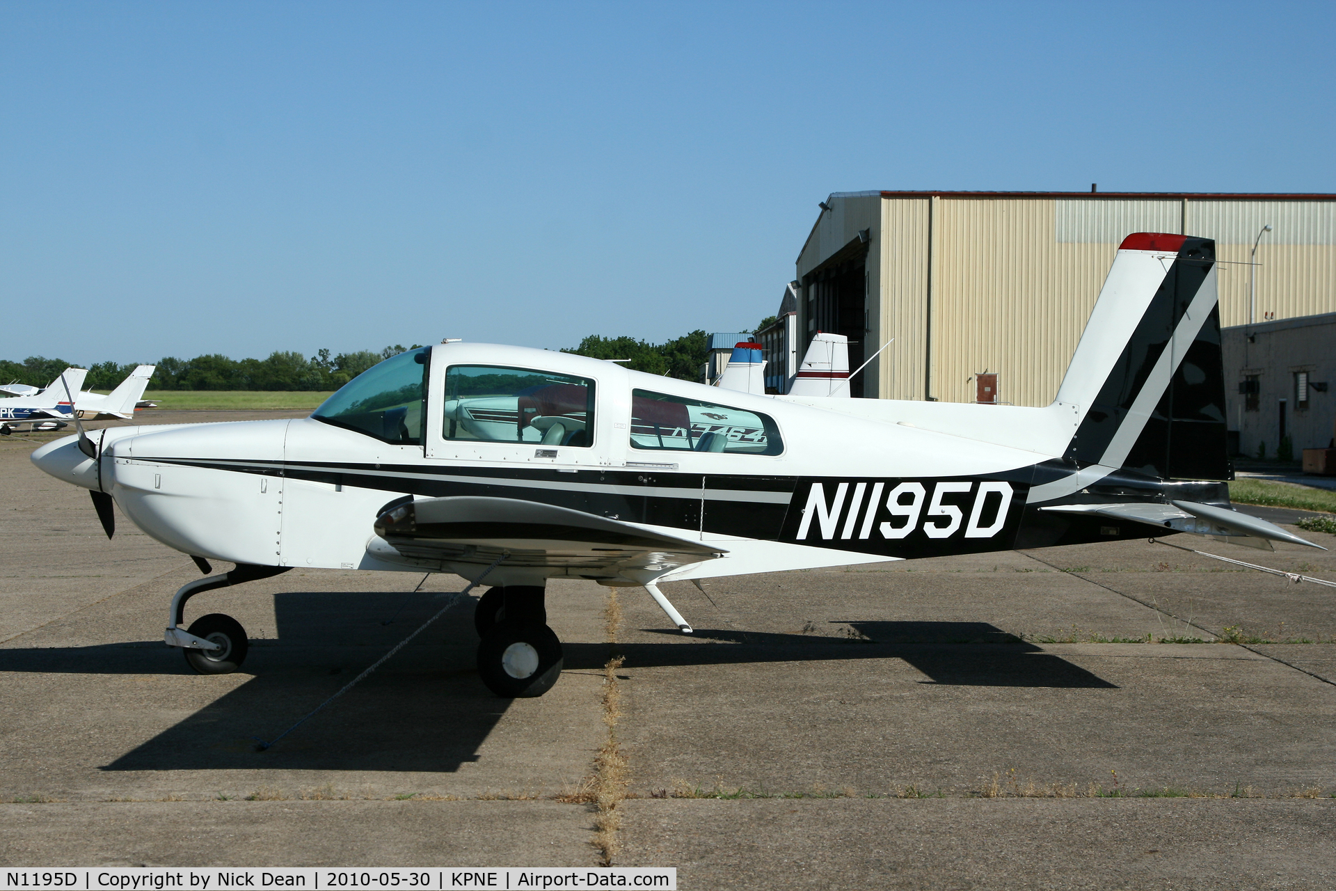 N1195D, American General AG-5B Tiger C/N 10092, KPNE