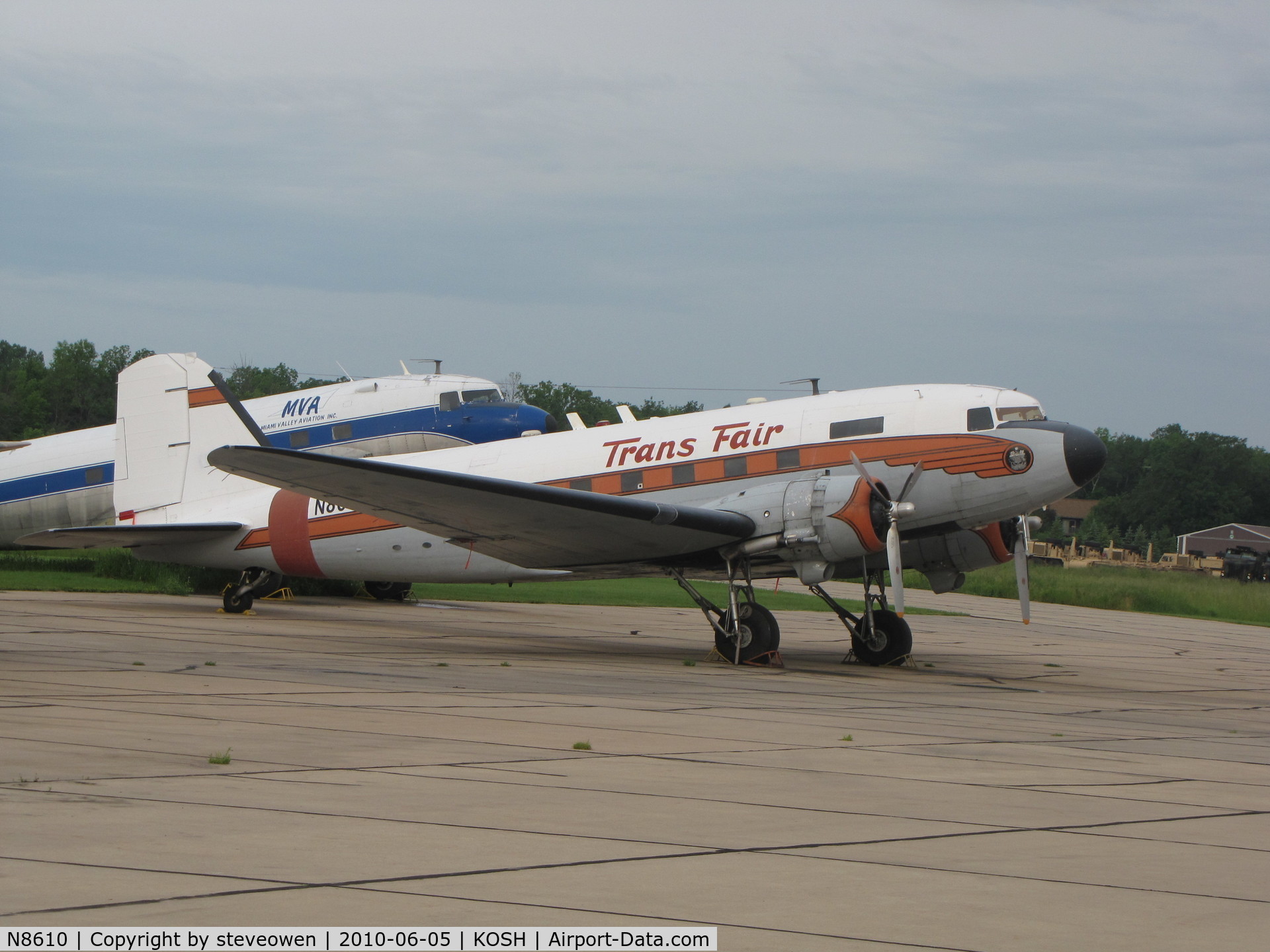 N8610, 1943 Douglas DC3C-S1C3G (C-47B) C/N 14170, Stored at Basler Turbo Conversions Oshkosh WI USA