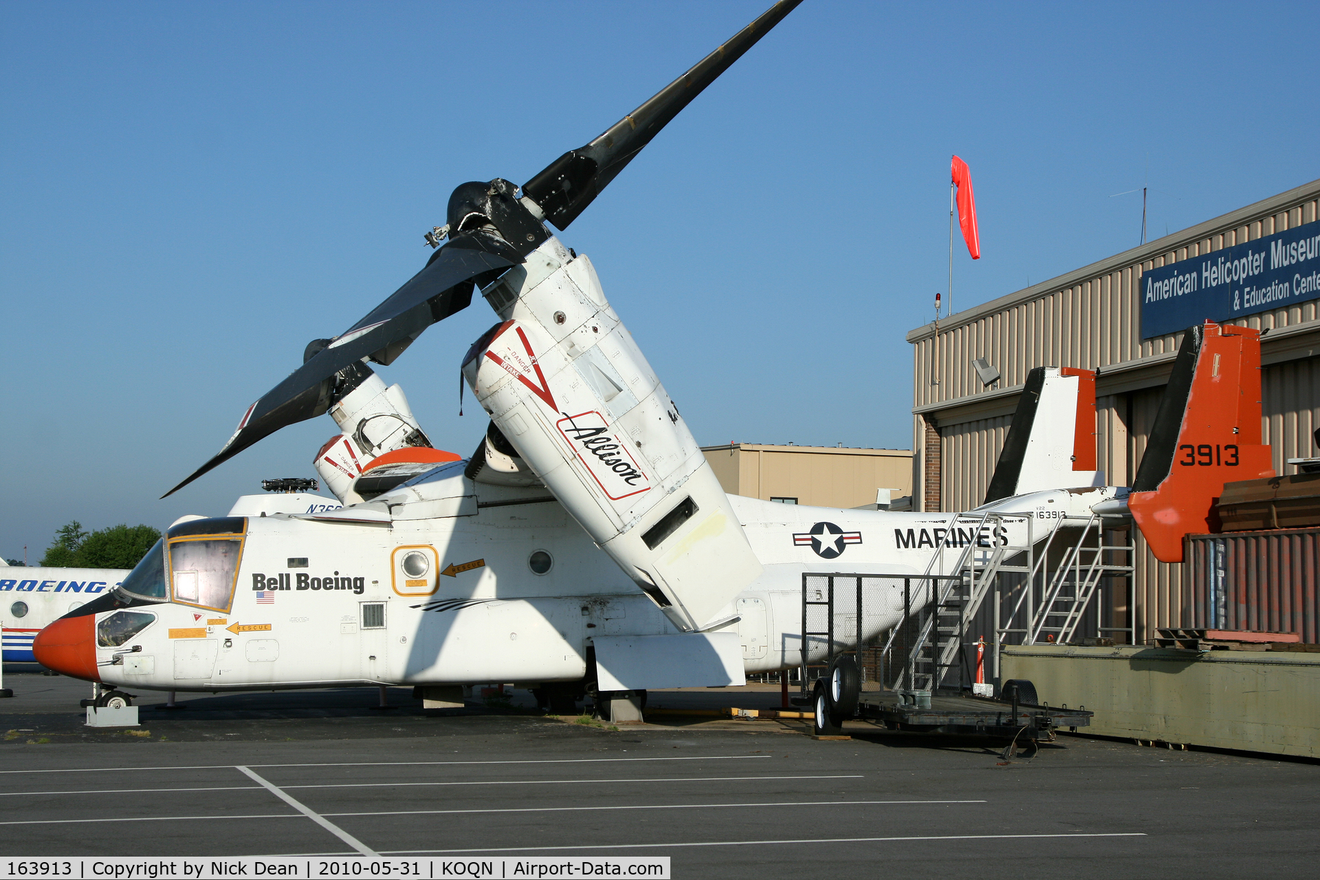 163913, 1990 Bell-Boeing V-22A Osprey C/N 90003, KOQN