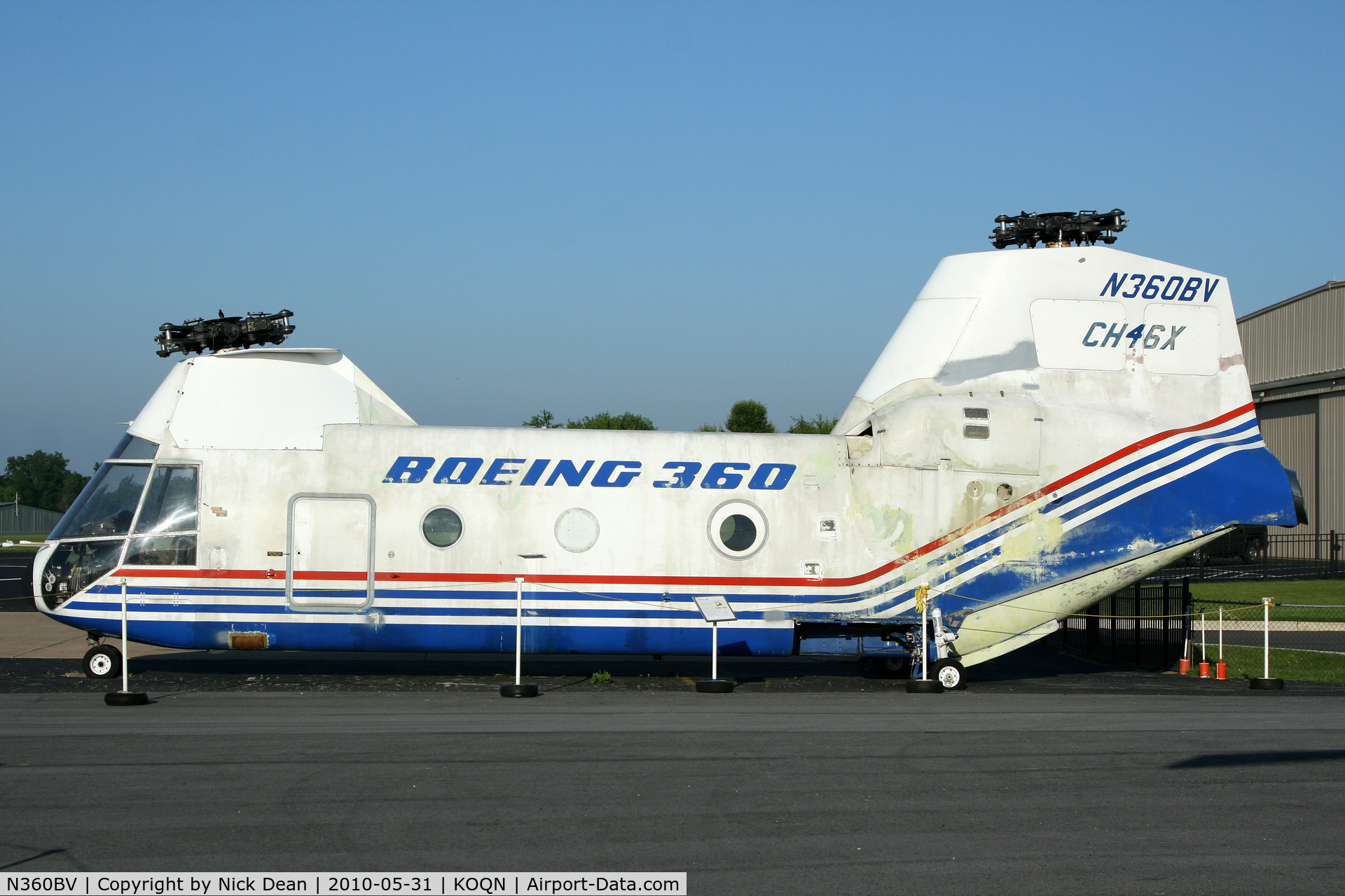 N360BV, 1987 Boeing Vertol 360 C/N 001, KOQN