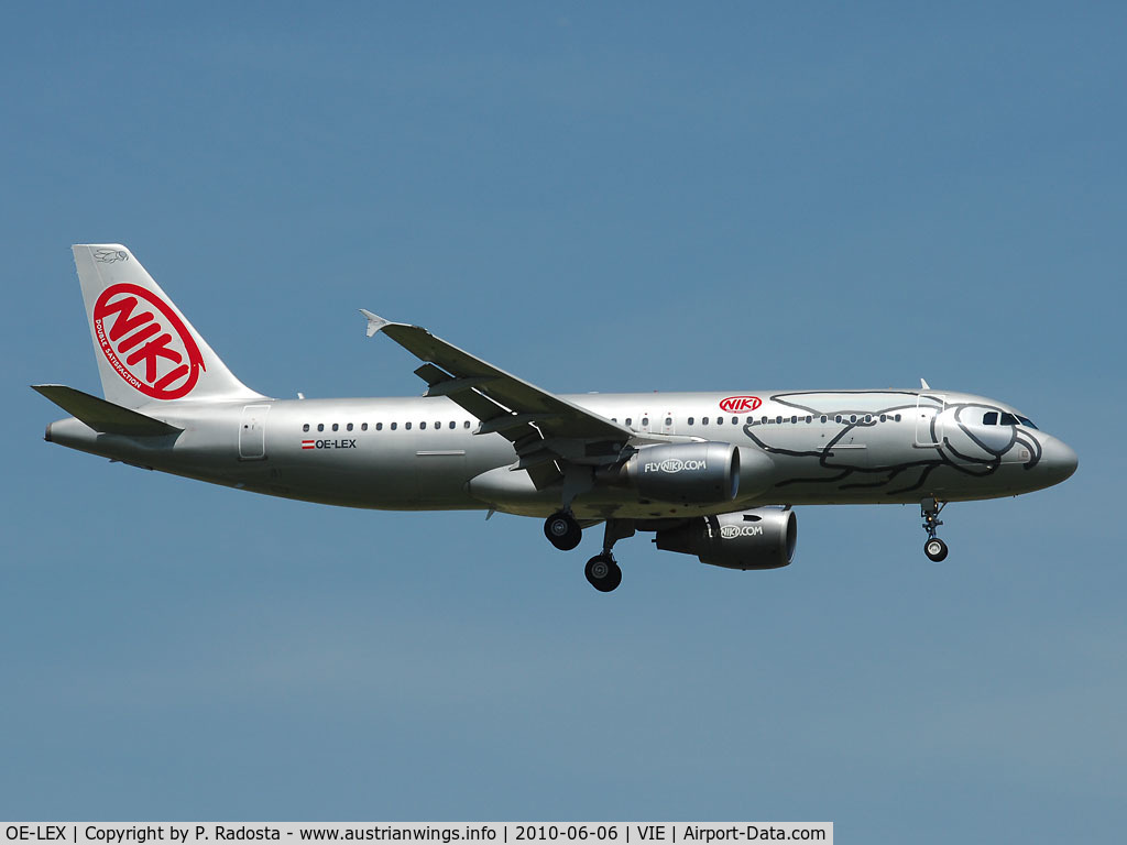 OE-LEX, 2006 Airbus A320-214 C/N 2867, Appr. RWY 11