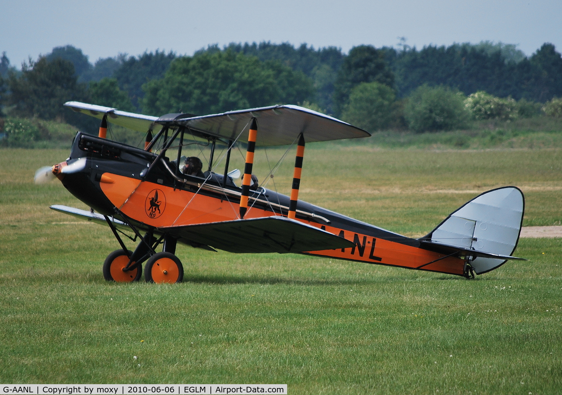 G-AANL, 1929 De Havilland DH.60M Moth C/N 1446, 1929 DH60M Moth Ex OY-DEH at White Waltham
