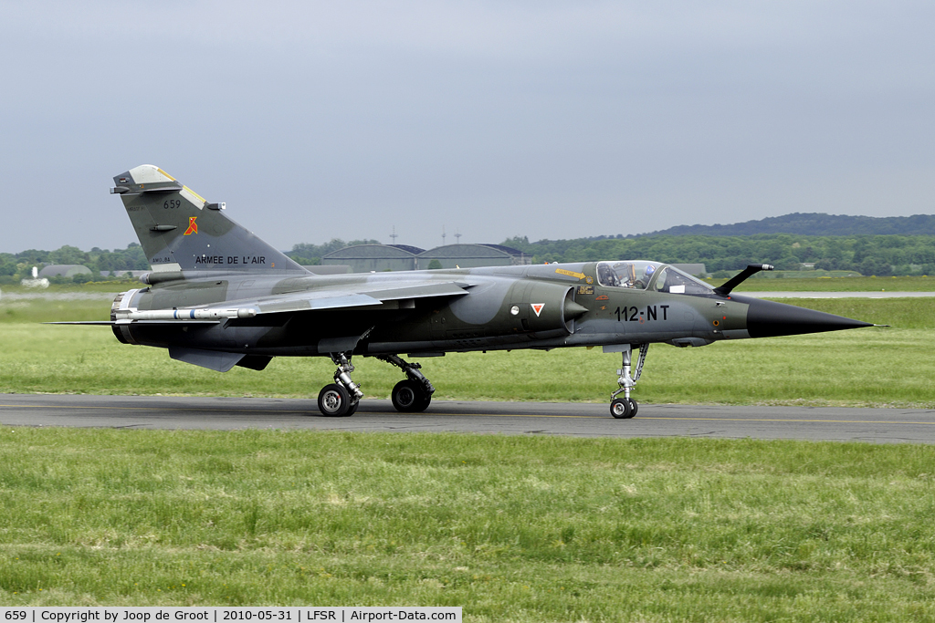 659, Dassault Mirage F.1CR C/N Not found 659, I do love the old two tone camo pattern. Quite a difference to the more common grey colors.