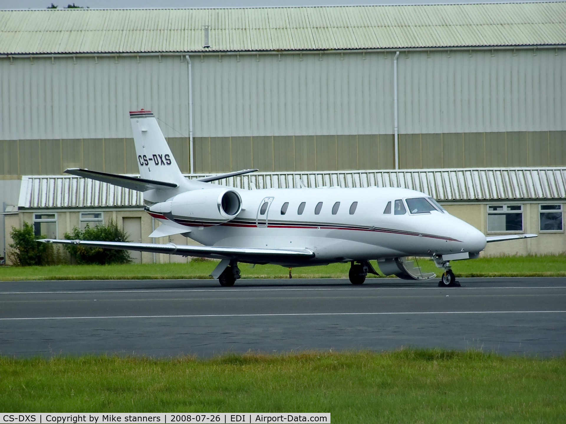 CS-DXS, 2007 Cessna 560XLS Citation Excel C/N 560-5754, Netjets Citation excel at the General Aviation terminal