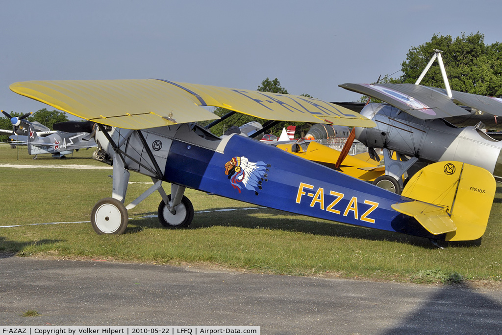 F-AZAZ, Morane-Saulnier MS-185 C/N 01, at lffq