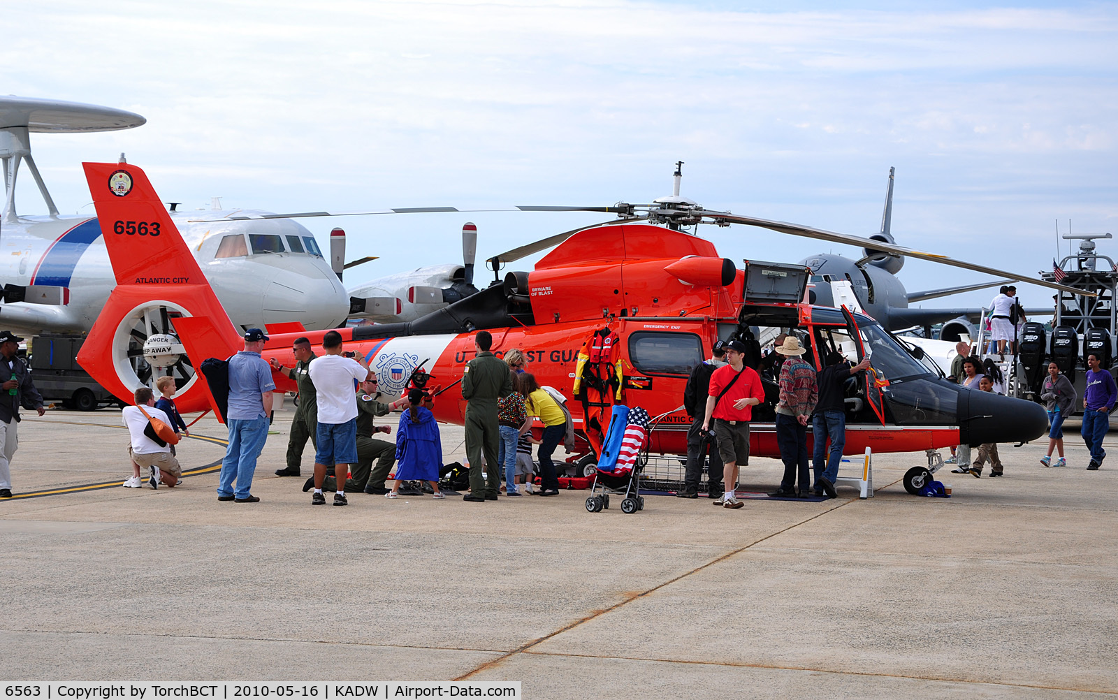 6563, Aerospatiale HH-65C Dolphin C/N 6249, Coast Guard HH-65C at Andrews AFB Open House '10.