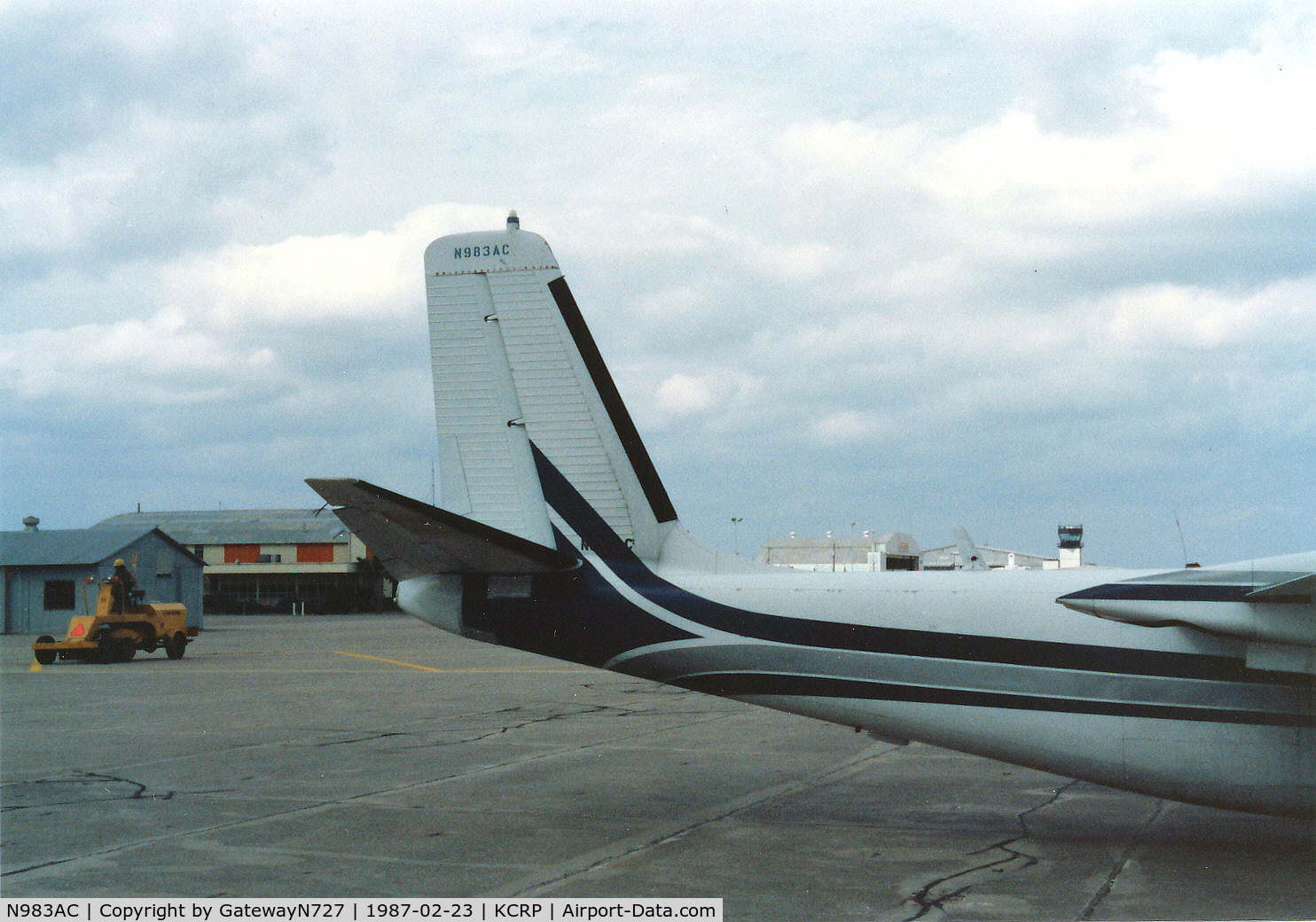N983AC, Aero Commander 680FL Commander C/N 1343-26, AT CRP.