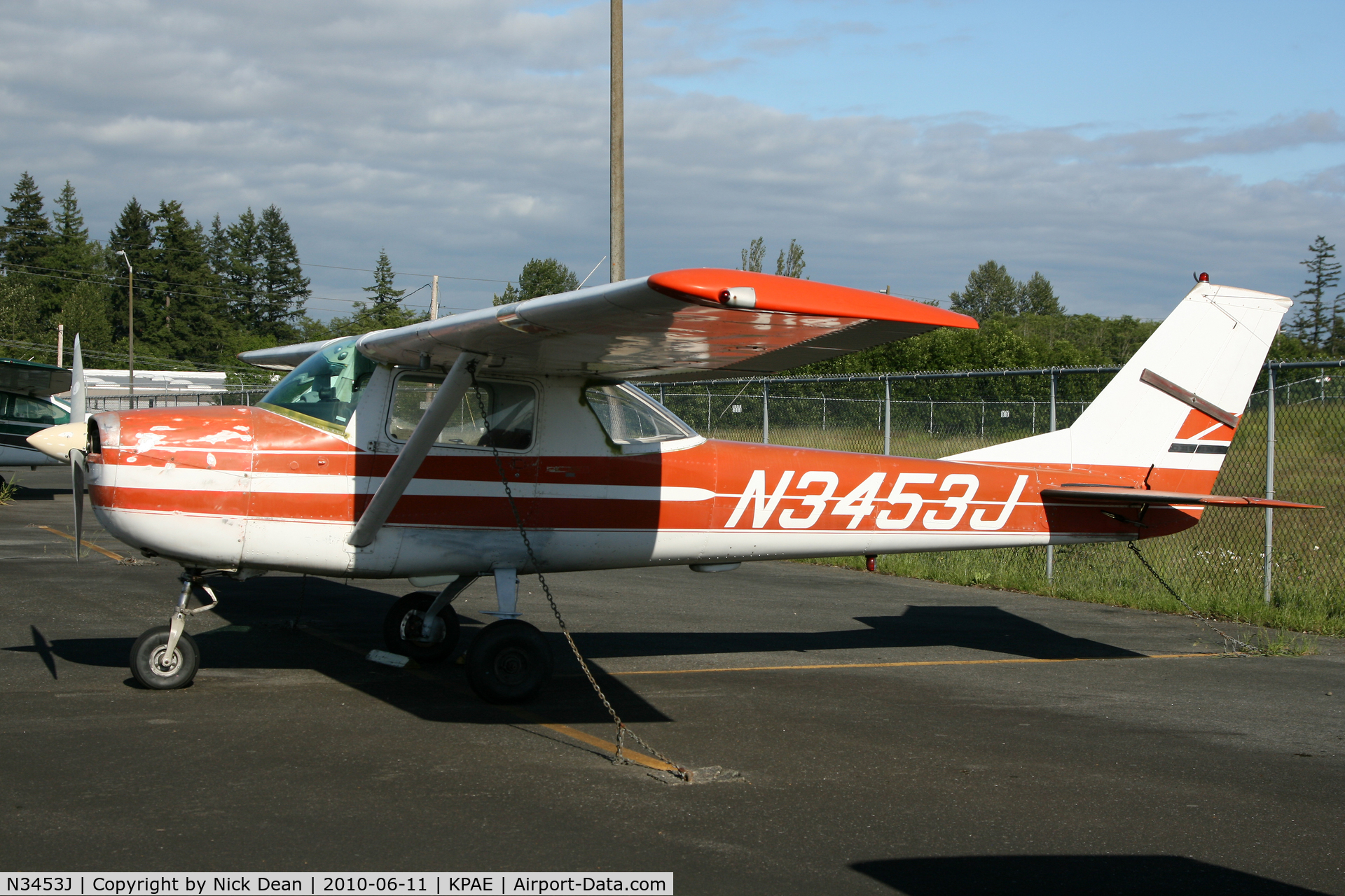 N3453J, 1967 Cessna 150G C/N 15066153, KPAE