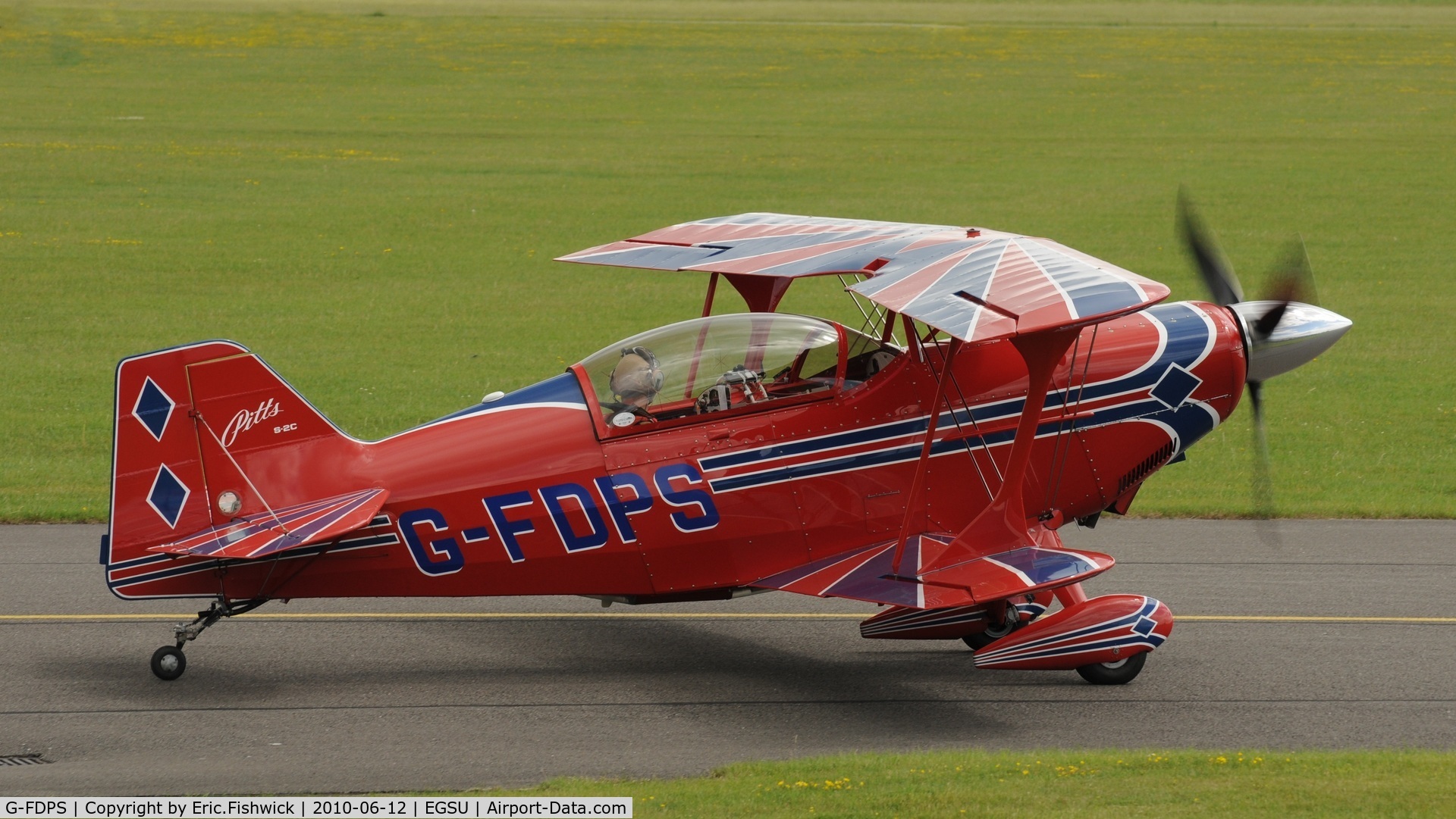 G-FDPS, 2004 Aviat Pitts S-2C Special C/N 6066, 2. G-FDPS at The Duxford Trophy Aerobatic Contest, June 2010