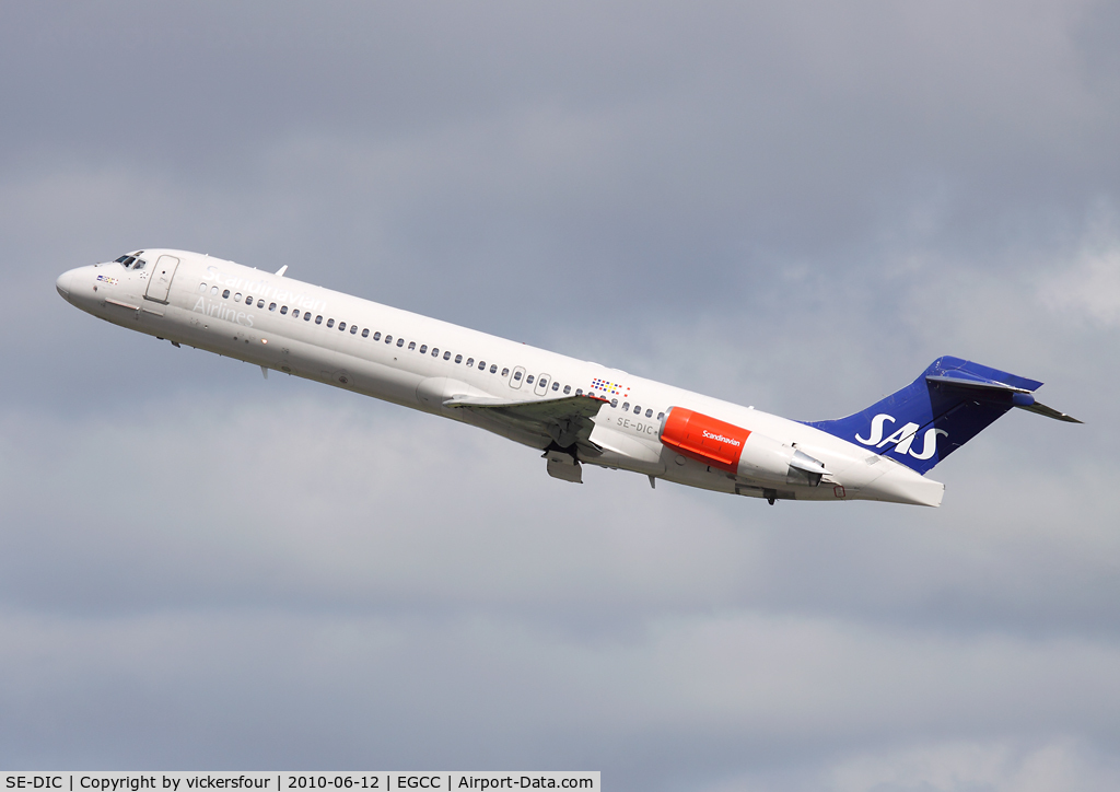 SE-DIC, McDonnell Douglas MD-87 (DC-9-87) C/N 49607, SAS MD-87 (c/n 49607).