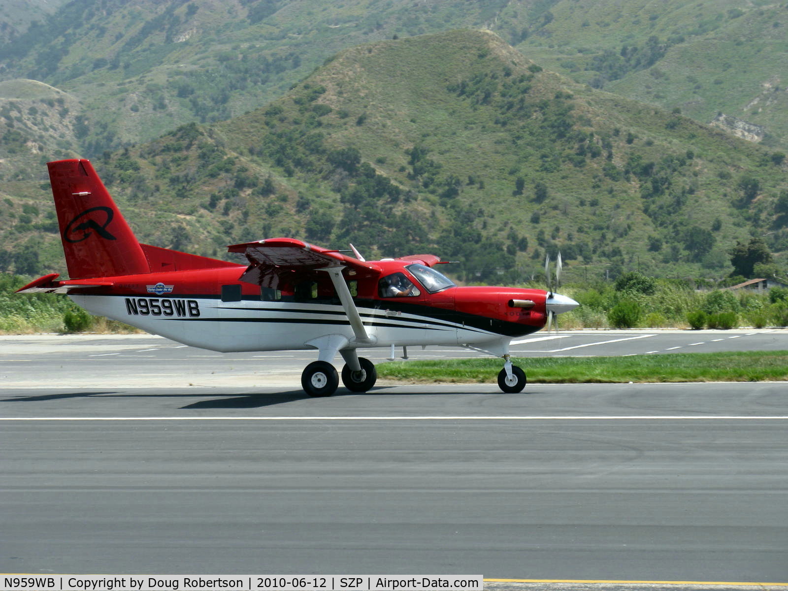 N959WB, 2009 Quest Kodiak 100 C/N 100-0016, 2009 Quest Aircraft KODIAK 100, P&W(Canada)PT6A-34 750 shp, STOL landing with flaps Rwy 22