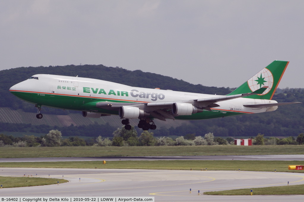 B-16402, 1992 Boeing 747-45E C/N 27063, EVA Air Cargo