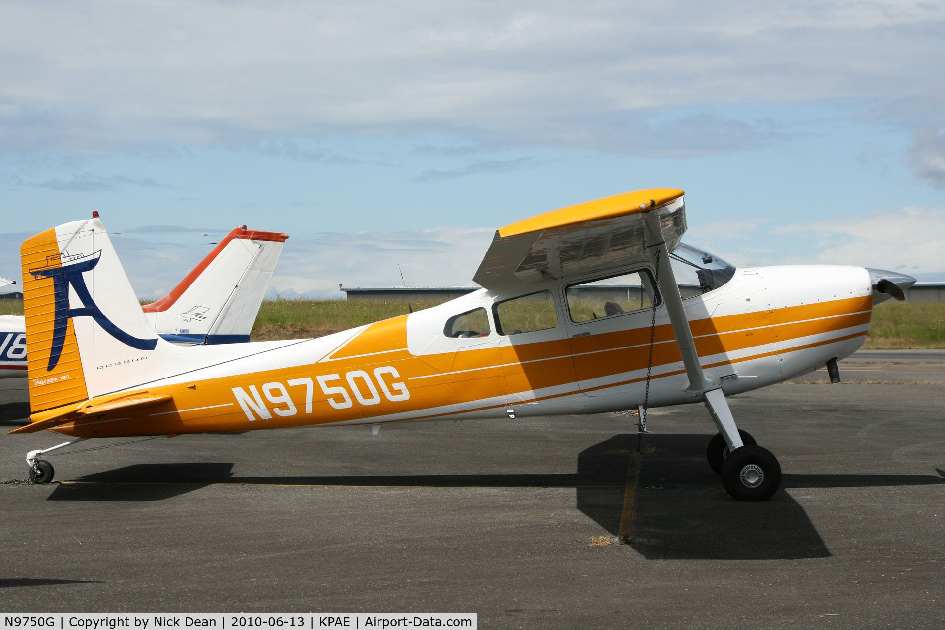 N9750G, 1972 Cessna 180H Skywagon C/N 18052250, KPAE