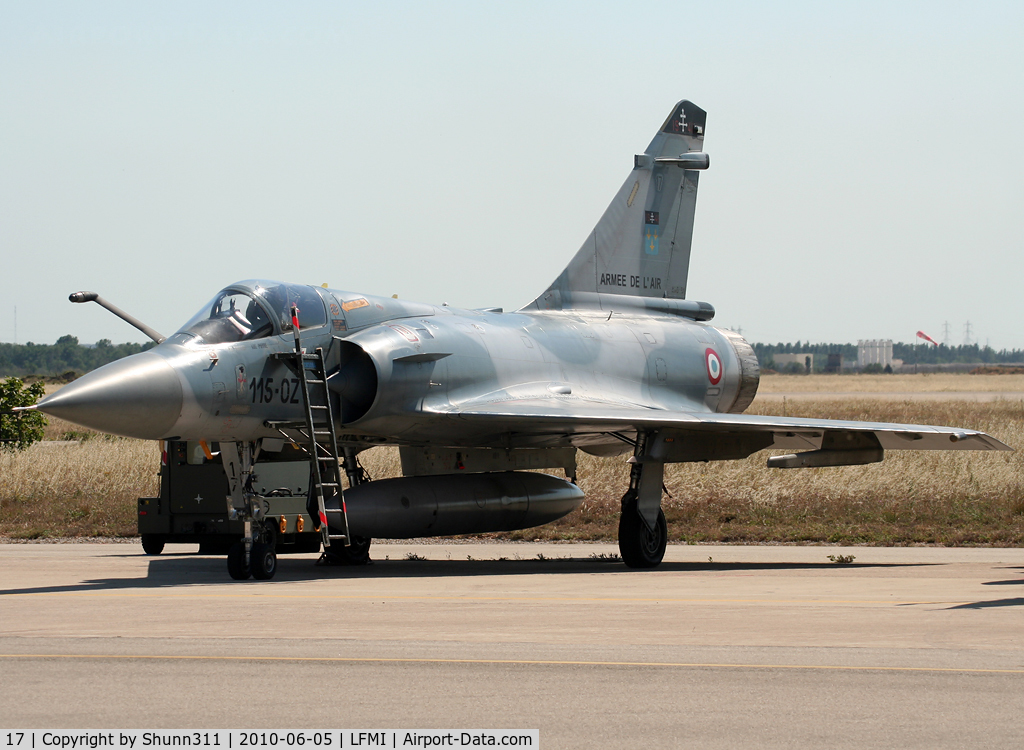 17, Dassault Mirage 2000C C/N 30, Used during demo flight @ LFMI Airshow 2010