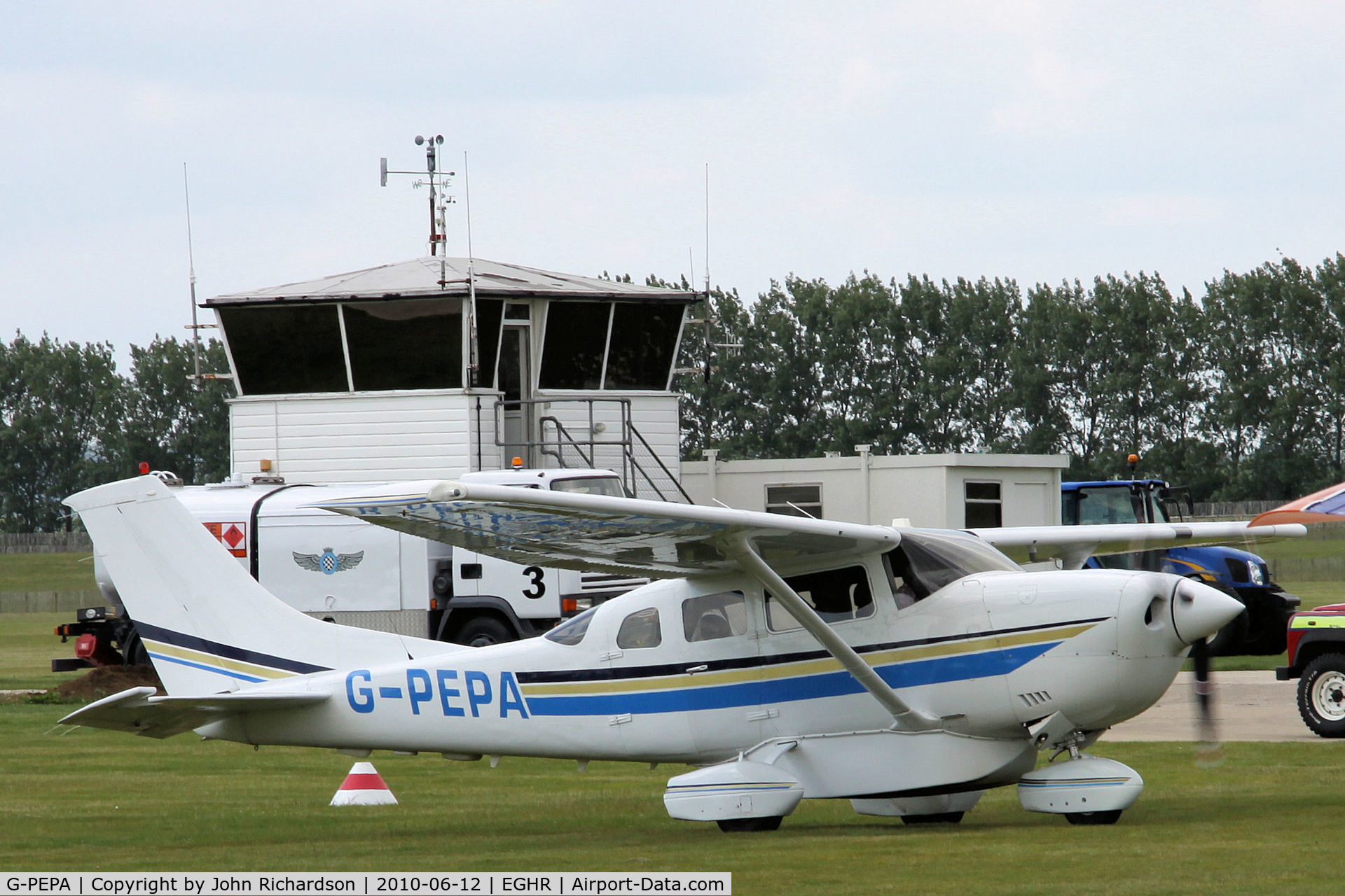 G-PEPA, 2002 Cessna 206H Stationair C/N 20608181, At Goodwood