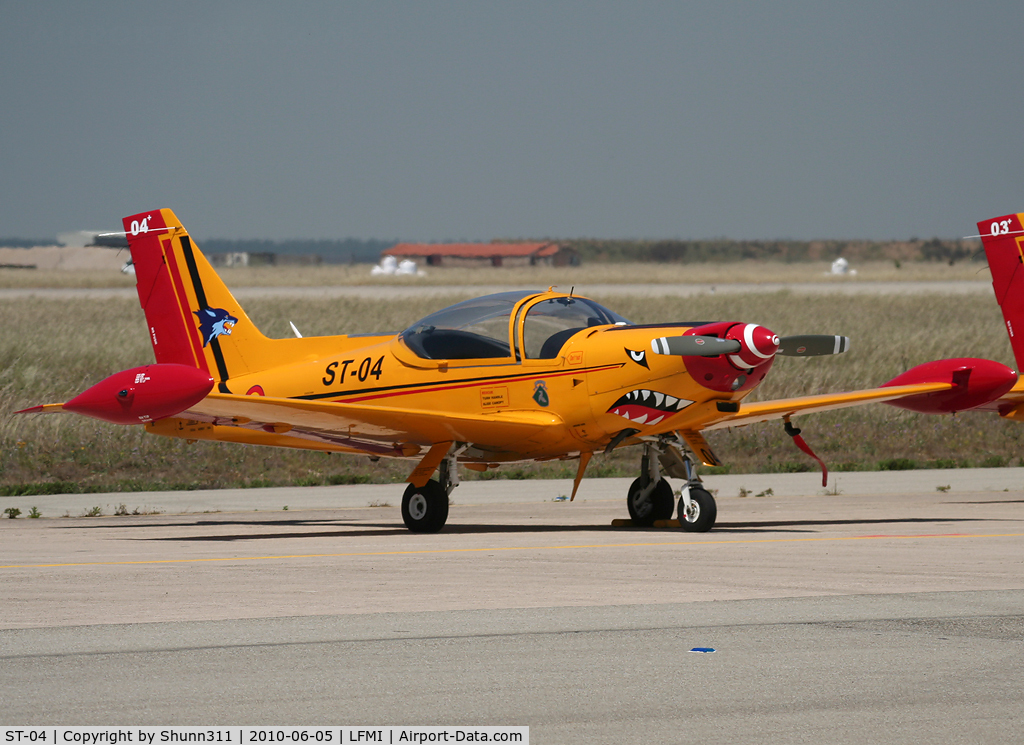 ST-04, SIAI-Marchetti SF-260MB C/N 10-04, Used as spare during LFMI Airshow 2010