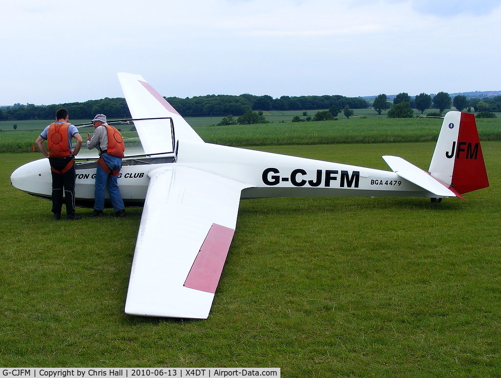 G-CJFM, 1968 Schleicher ASK-13 C/N 13222, Schleicher ASK 13 at the Darlton Gliding Club