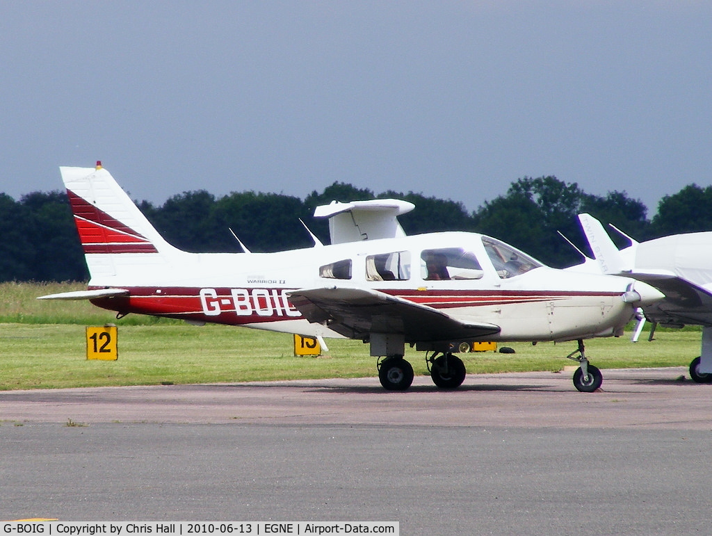 G-BOIG, 1985 Piper PA-28-161 Cherokee Warrior II C/N 28-8516027, privately owned