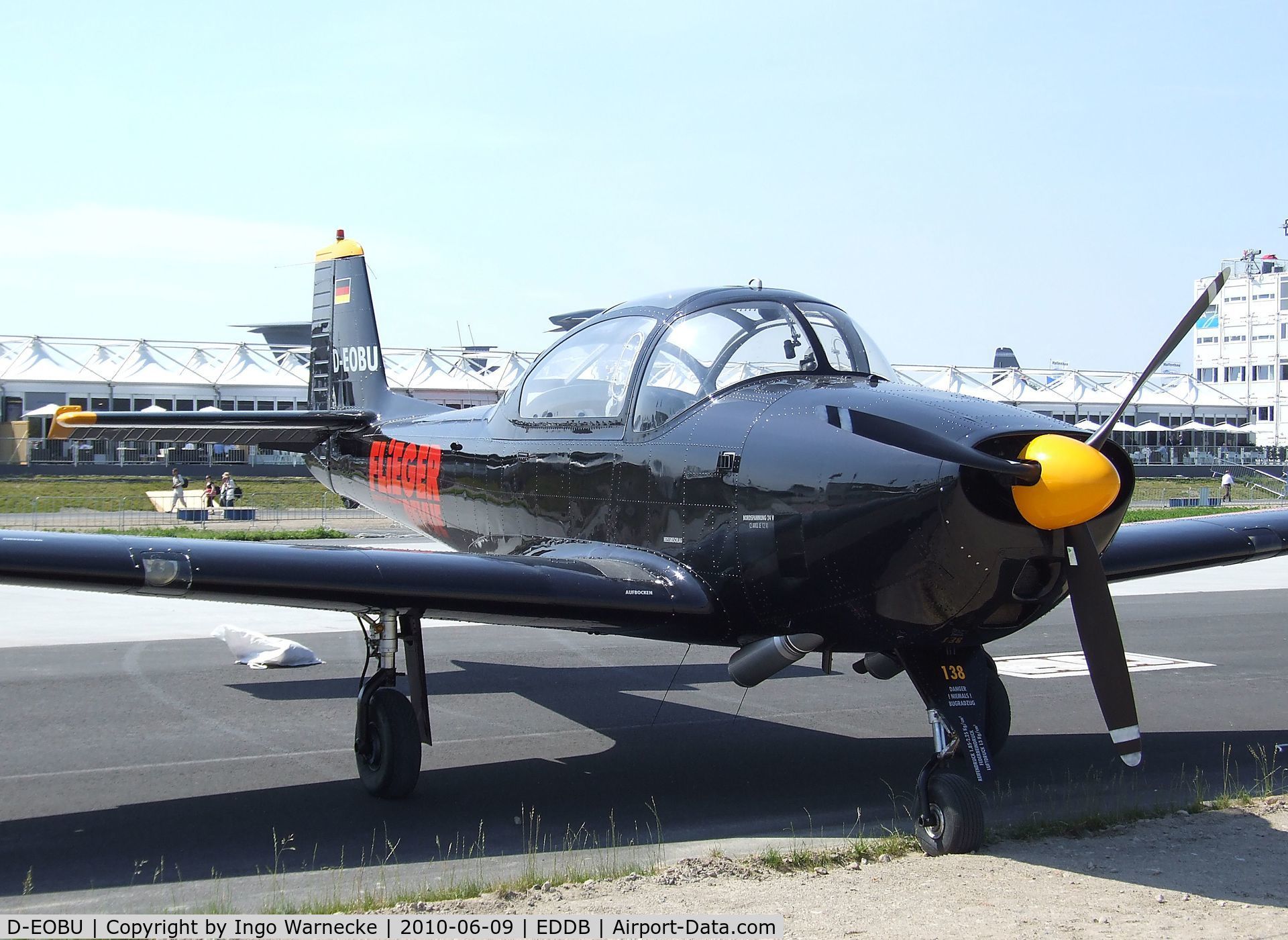 D-EOBU, Focke-Wulf FWP-149D C/N 138, Piaggio (Focke-Wulf) P.149D at ILA 2010, Berlin