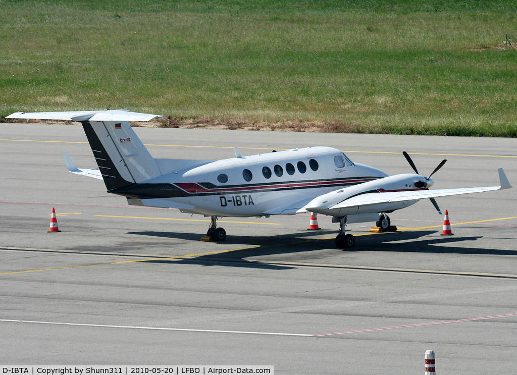 D-IBTA, 2009 Hawker Beechcraft B200GT King Air C/N BY-75, Parked at the General Aviation area...