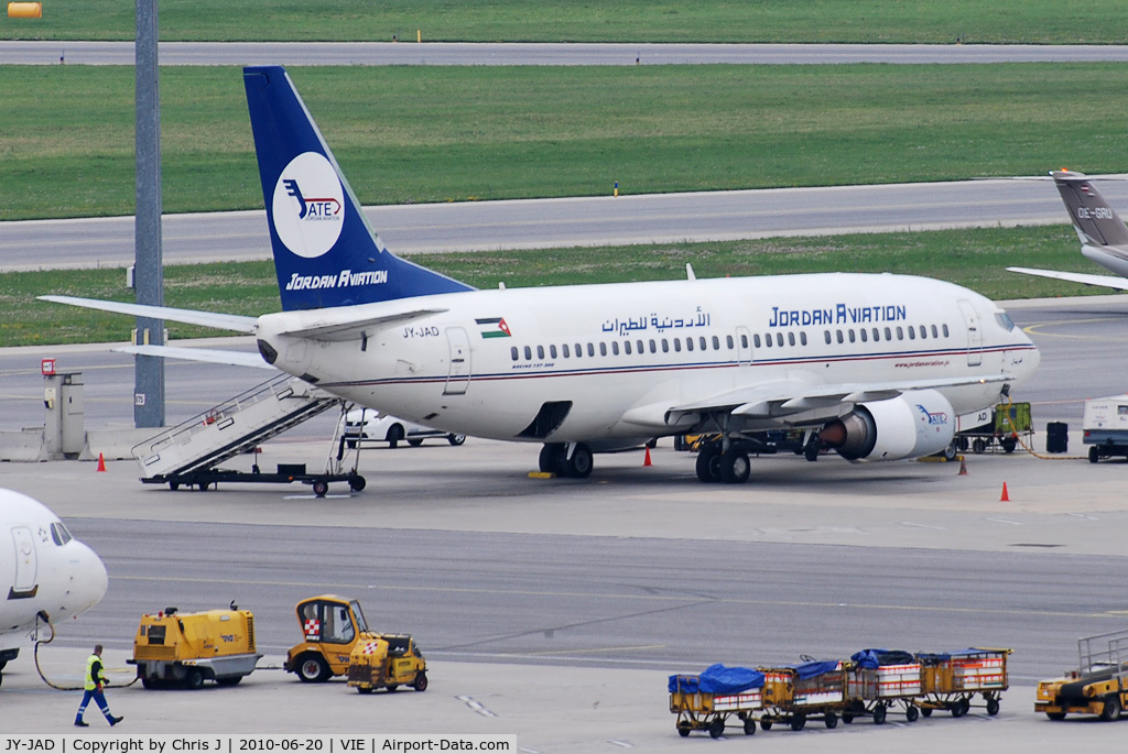 JY-JAD, 1990 Boeing 737-322 C/N 24662, Jordan Aviation Boeing 737-322