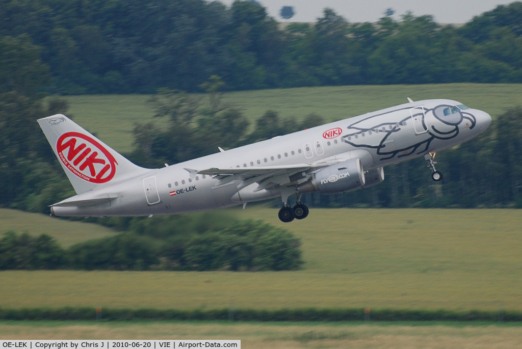 OE-LEK, 2007 Airbus A319-112 C/N 3019, NIKI Airbus A319-112