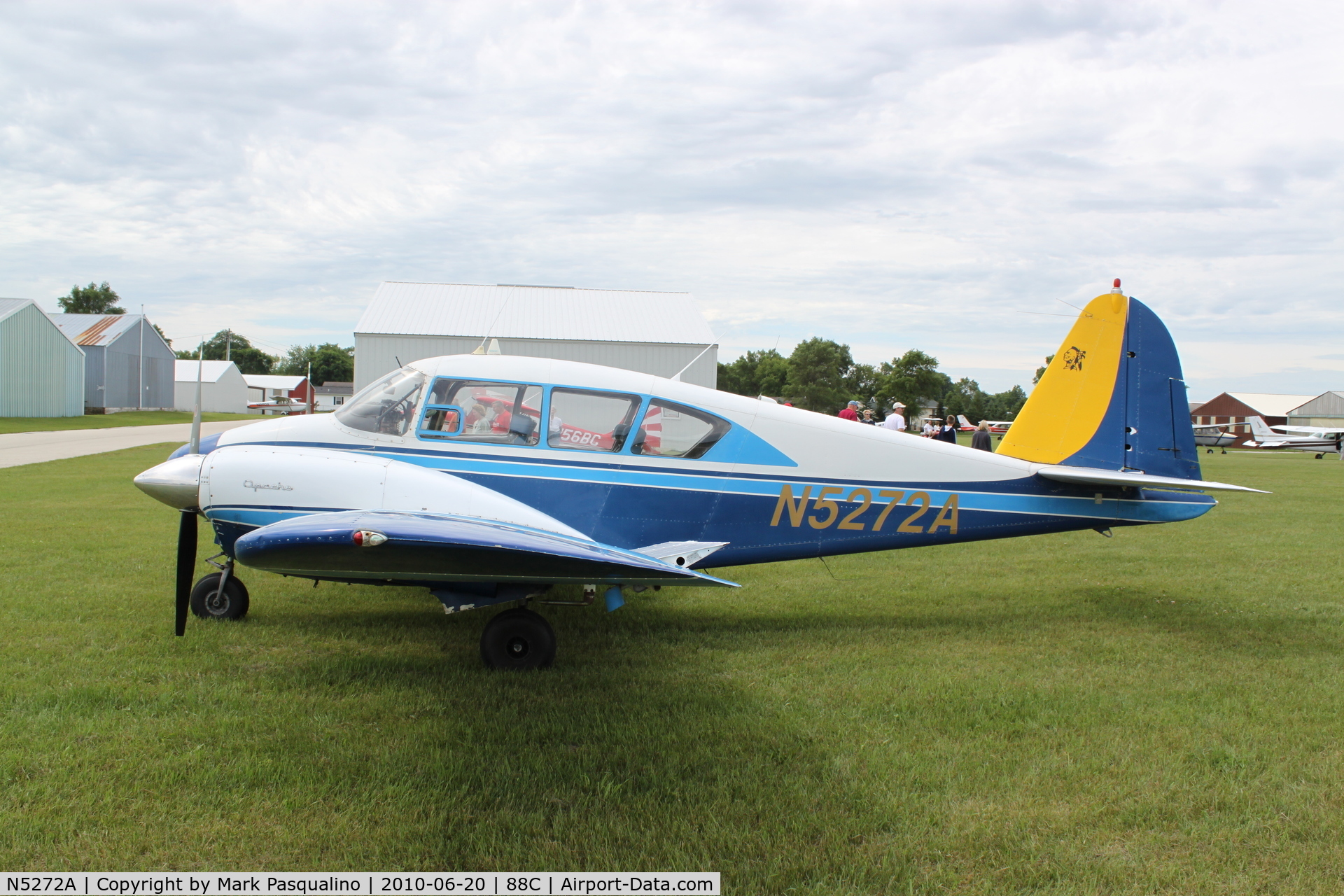 N5272A, 1961 Piper PA-23-160 Apache C/N 23-2019, Piper PA-23-160